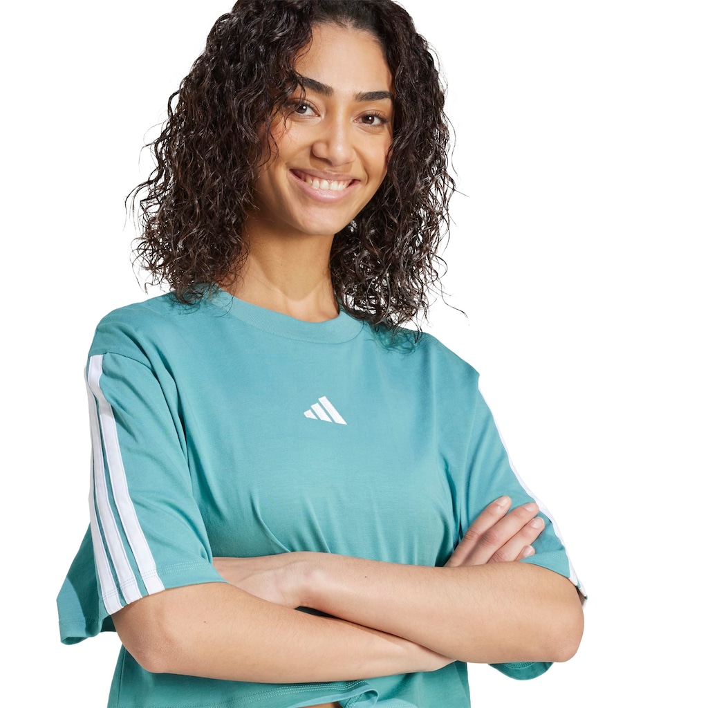 Imagem 5 do produto Camiseta adidas Essentials Três Listras Feminina
