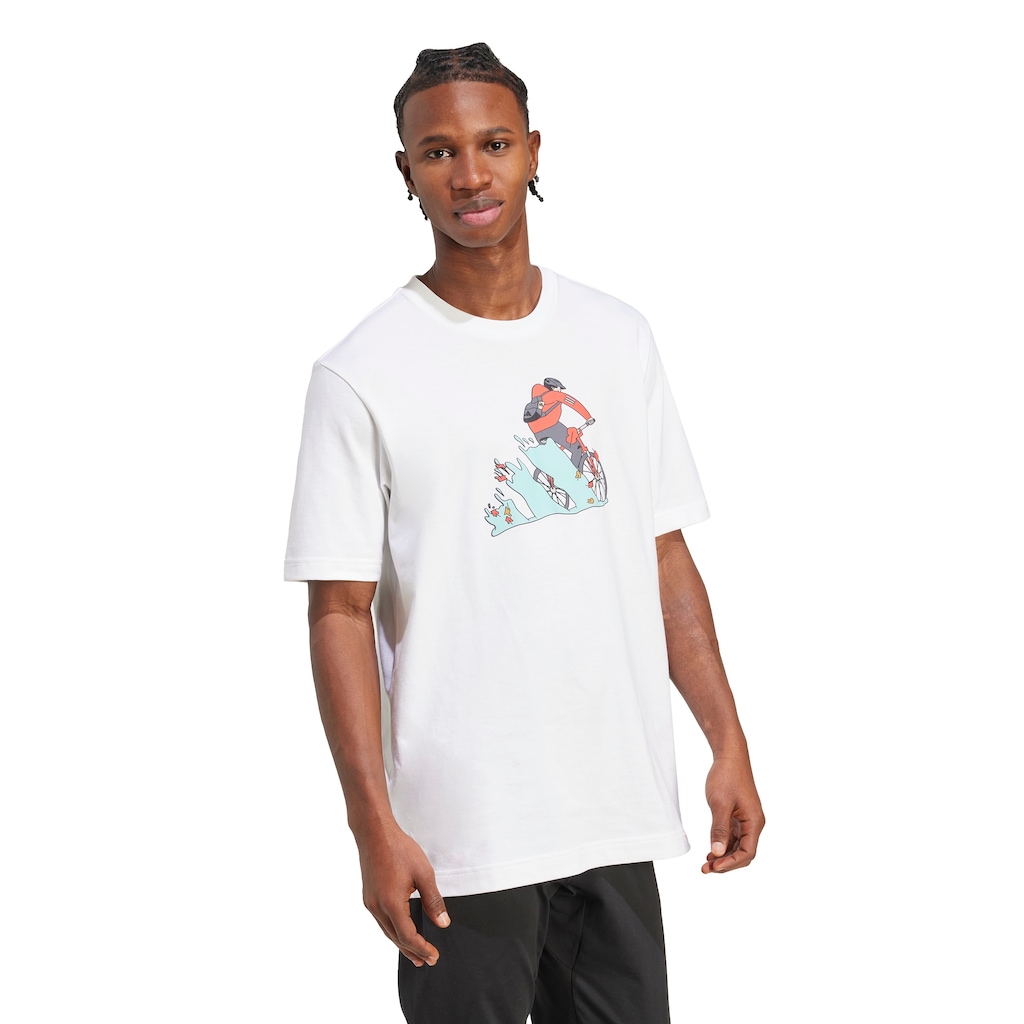Imagem 3 do produto Camiseta adidas Doodle Hunt Bike Masculina