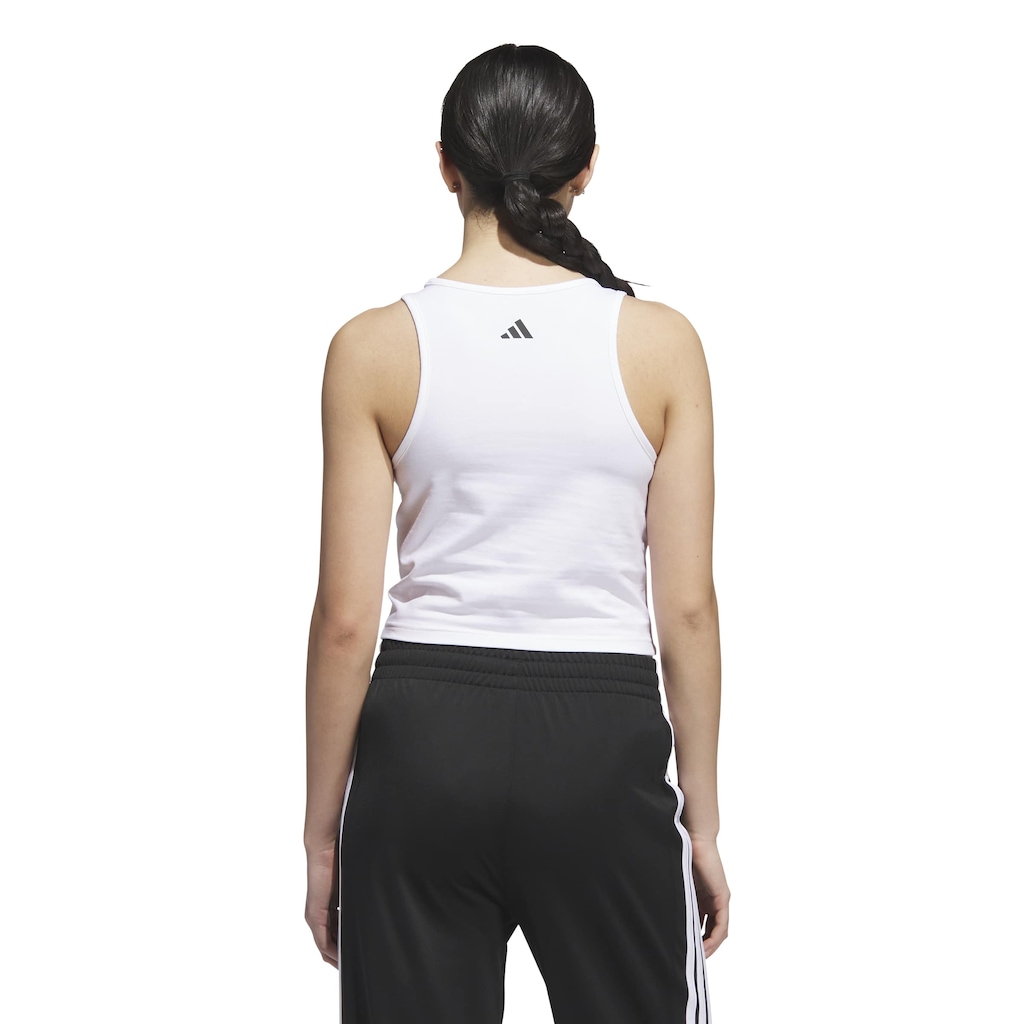 Imagem 2 do produto Camiseta Regata adidas Gráfica Mercado de Agricultores Cropped Feminina