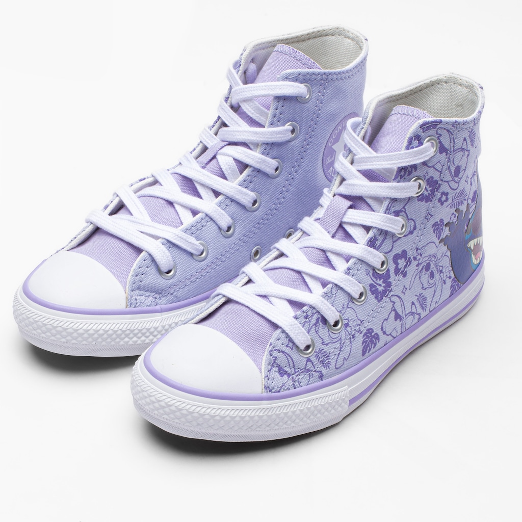 Imagem 4 do produto Tênis Juvenil Converse X Disney Stitch Chuck Taylor All Star Cano Alto