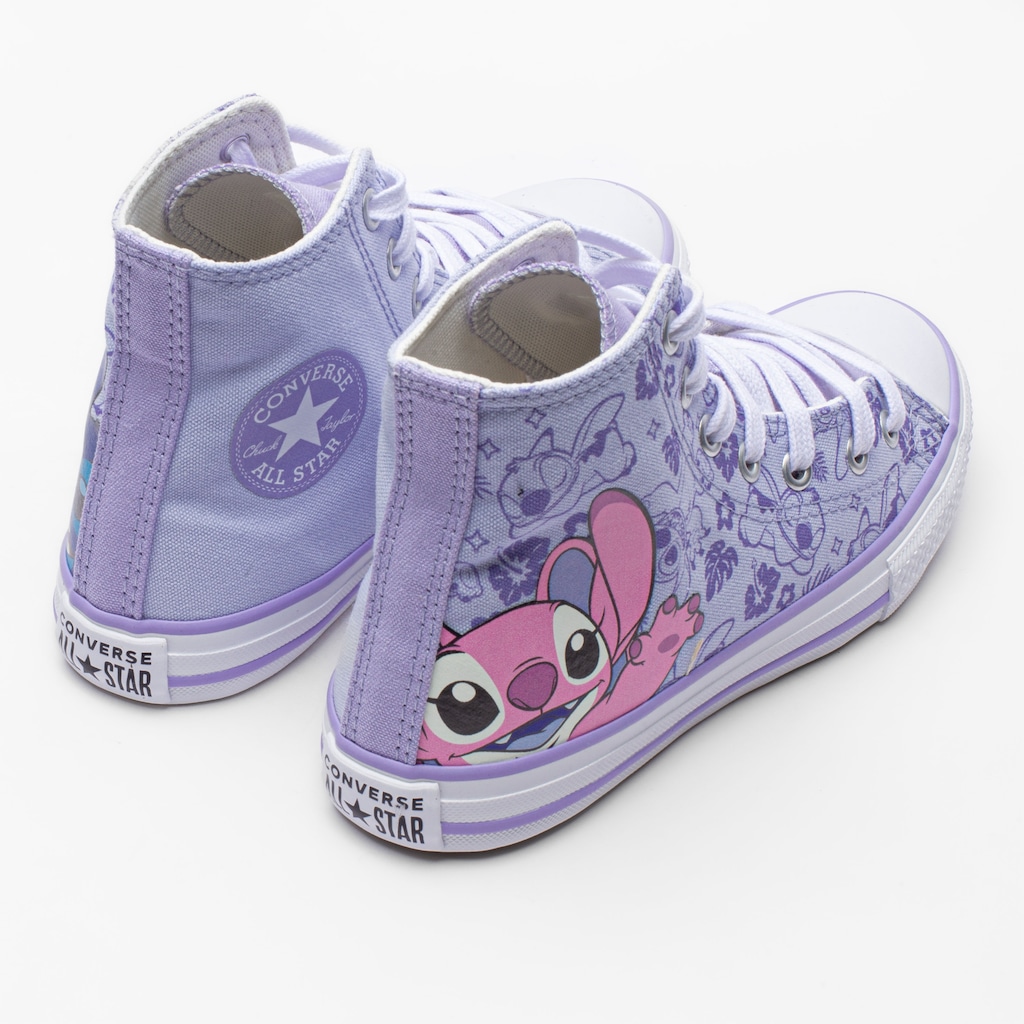 Imagem 5 do produto Tênis Juvenil Converse X Disney Stitch Chuck Taylor All Star Cano Alto