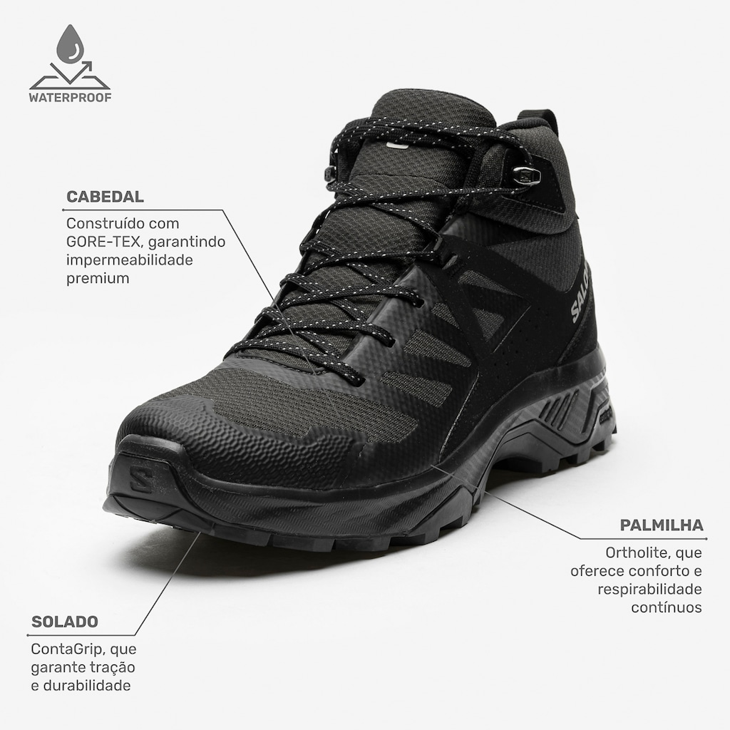 Imagem 3 do produto Bota Masculina Salomon Exeo Mid GTX
