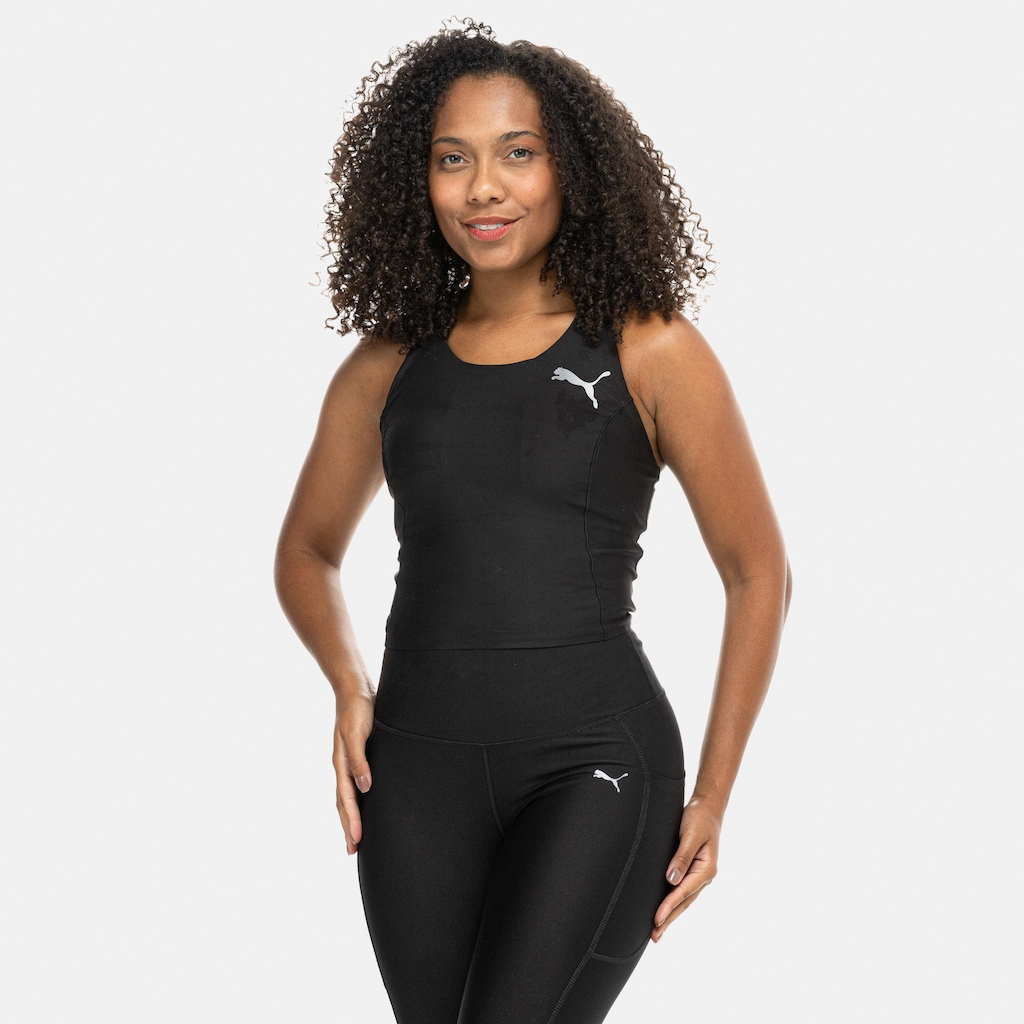 Imagem 4 do produto Camiseta Regata Puma Top Crop Raceday Ultraform Running Feminina
