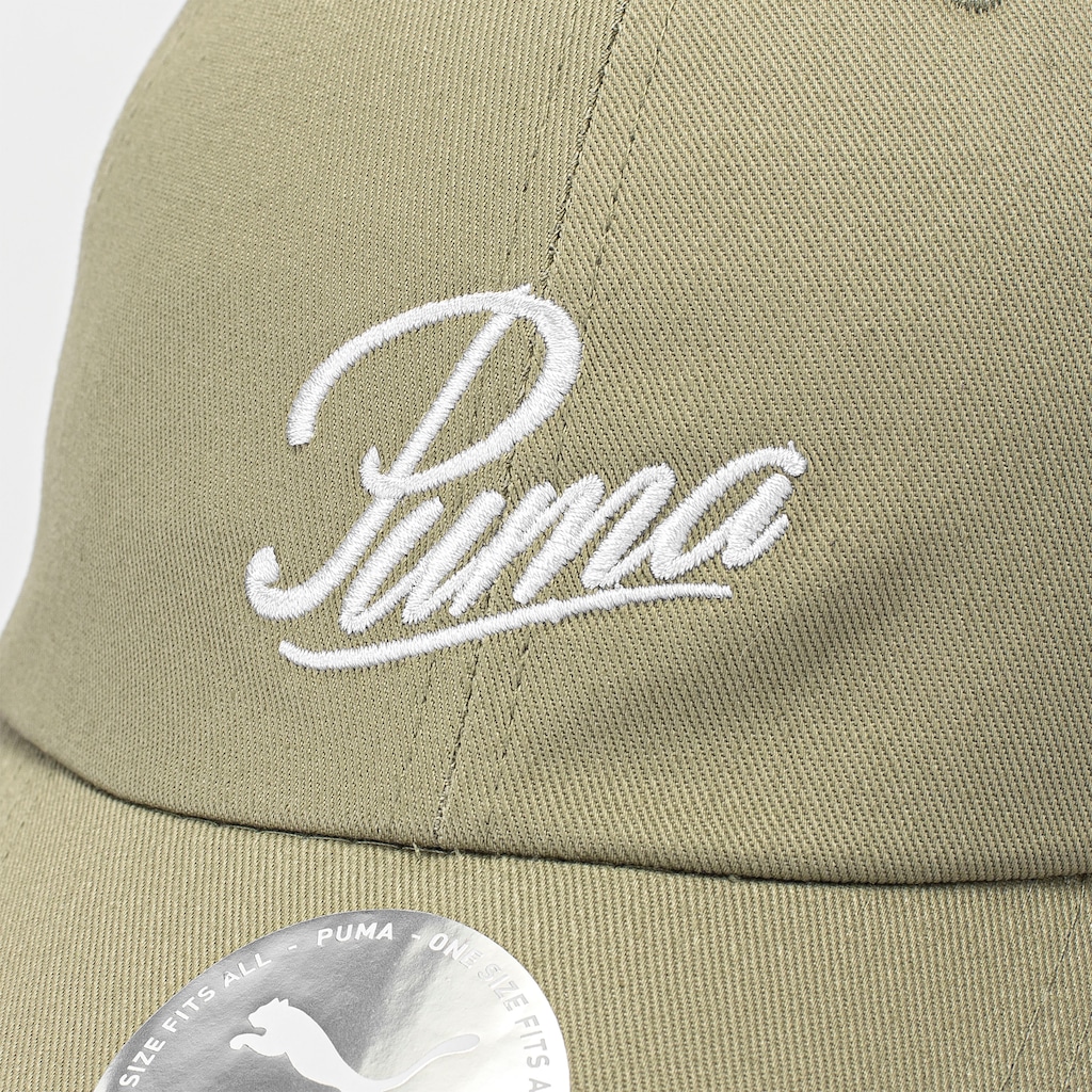Imagem 4 do produto Boné PUMA Essential Script Logo Dad Aba Curva