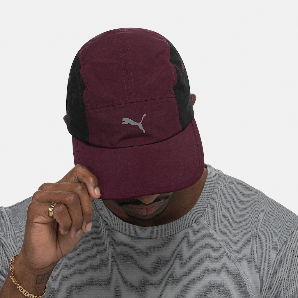 Imagem 5 do produto Boné Adulto Puma Essential Running 5 Panel Aba Reta