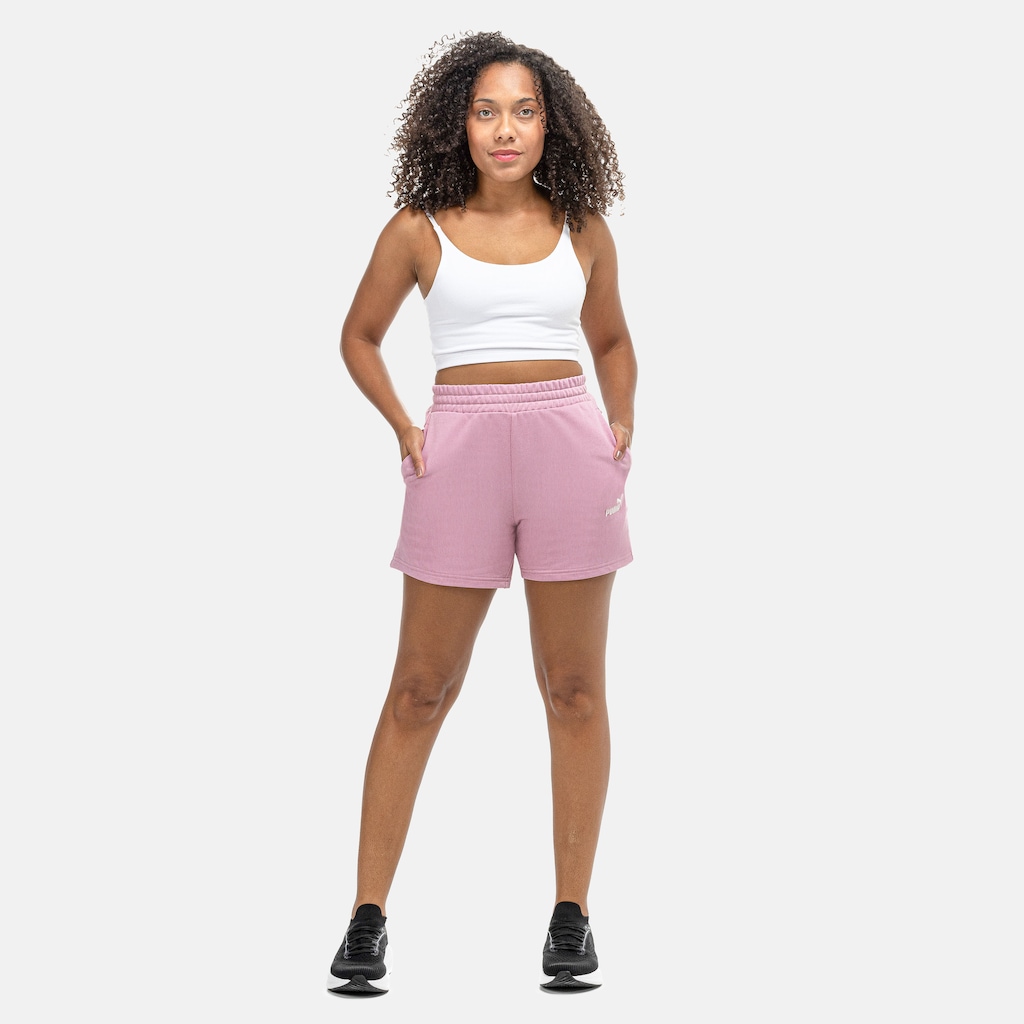 Imagem 4 do produto Short PUMA Essential Small No. 1 Logo 5'' High-Waist Feminino