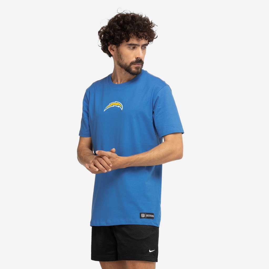Imagem 4 do produto Camiseta Los Angeles Chargers NFL Logo NF179 Masculina
