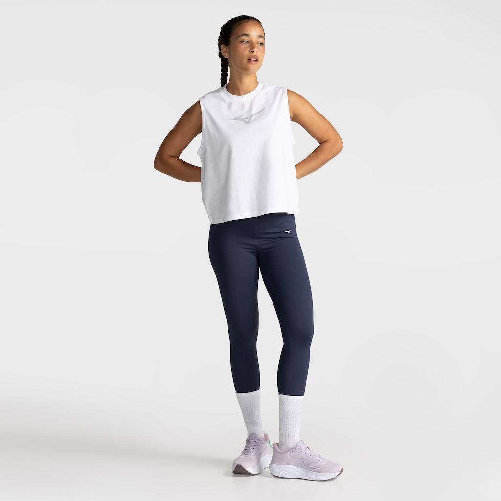 Imagem 3 do produto Camiseta Regata Cropped Mizuno Feminina