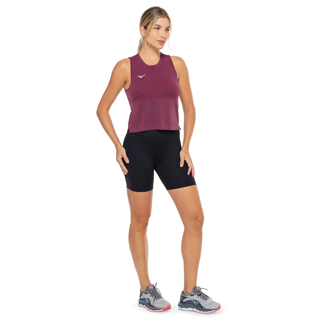Imagem 3 do produto Camiseta Regata Mizuno Cropped Soul Fit Fresh Feminina