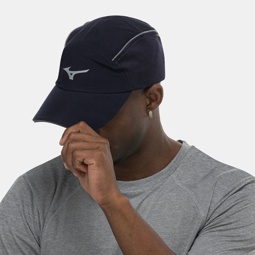 Imagem 3 do produto Boné Adulto Mizuno Run Aero Aba Curva