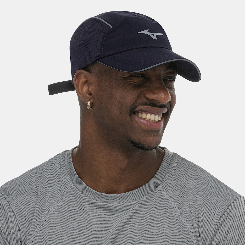 Imagem 2 do produto Boné Adulto Mizuno Run Aero Aba Curva