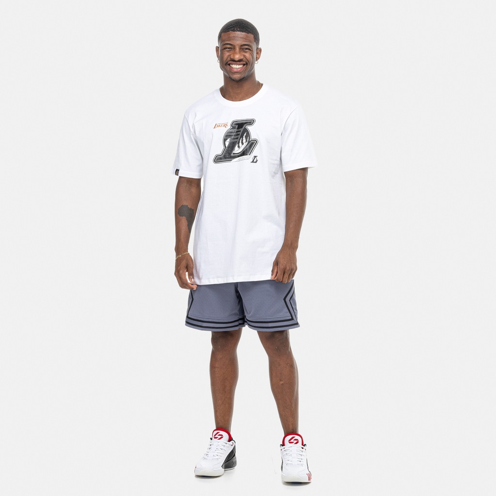 Imagem 3 do produto Camiseta do Los Angeles Lakers NBA Sneaker N0496 Masculina