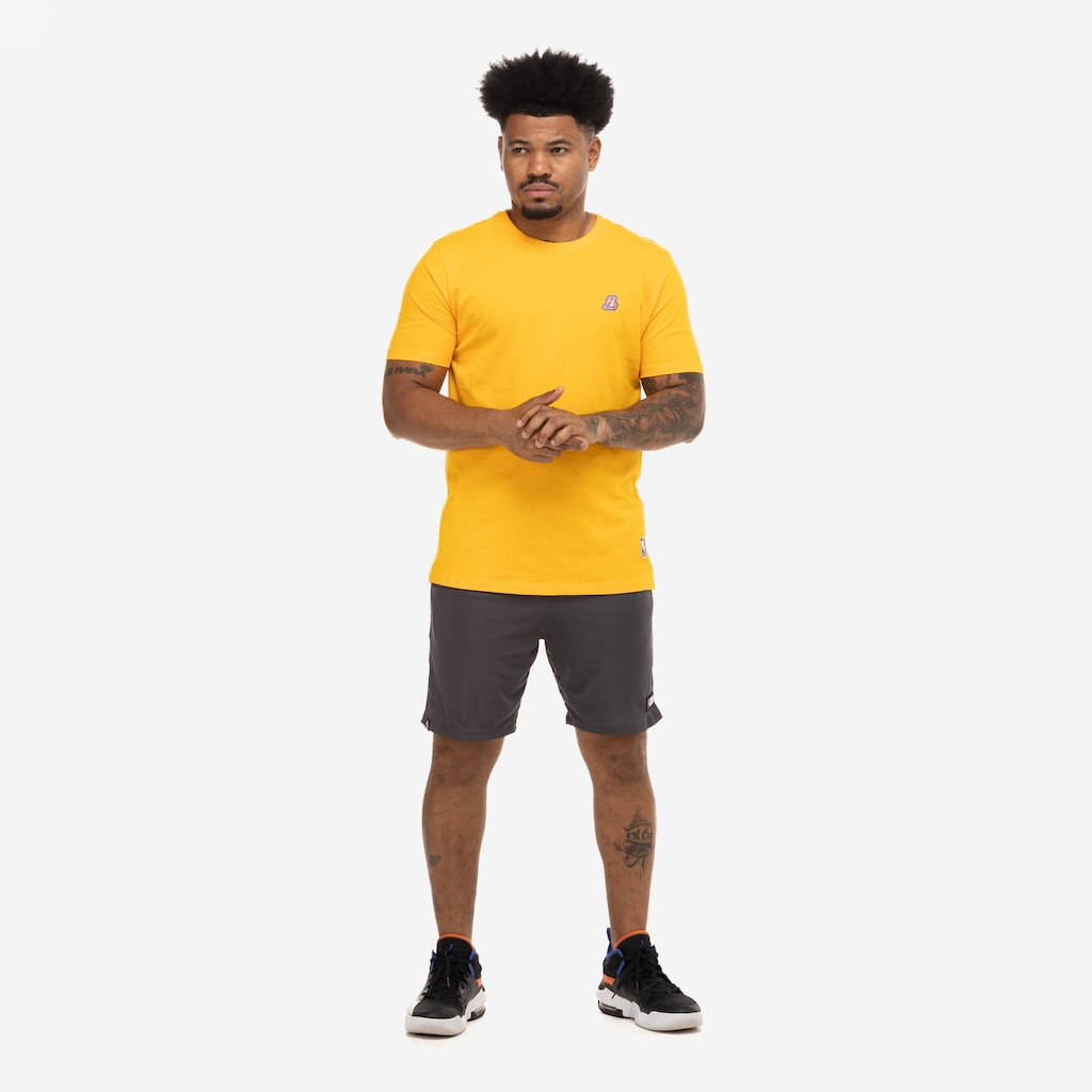 Imagem 3 do produto Camiseta do Los Angeles Lakers NBA Minipatch N0510 Masculina