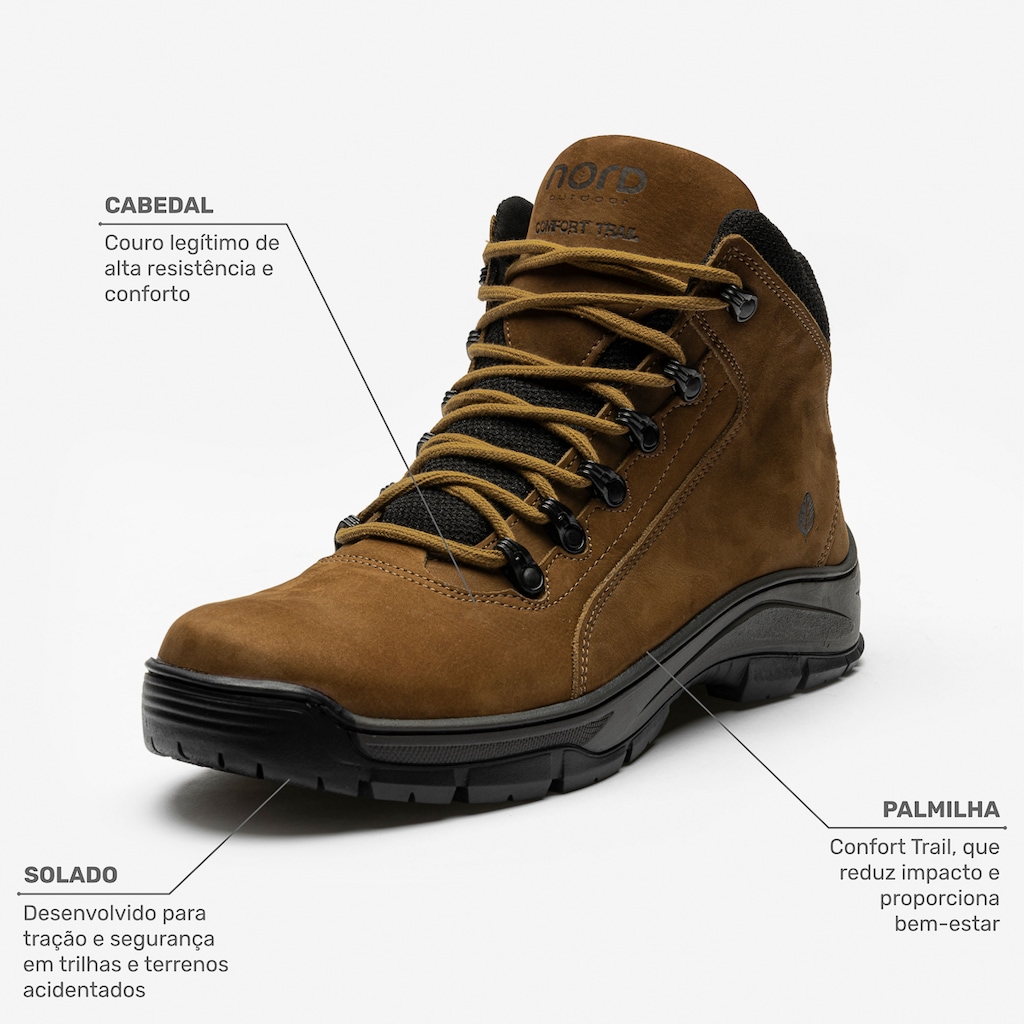 Imagem 3 do produto Bota Masculina Nord Trilha