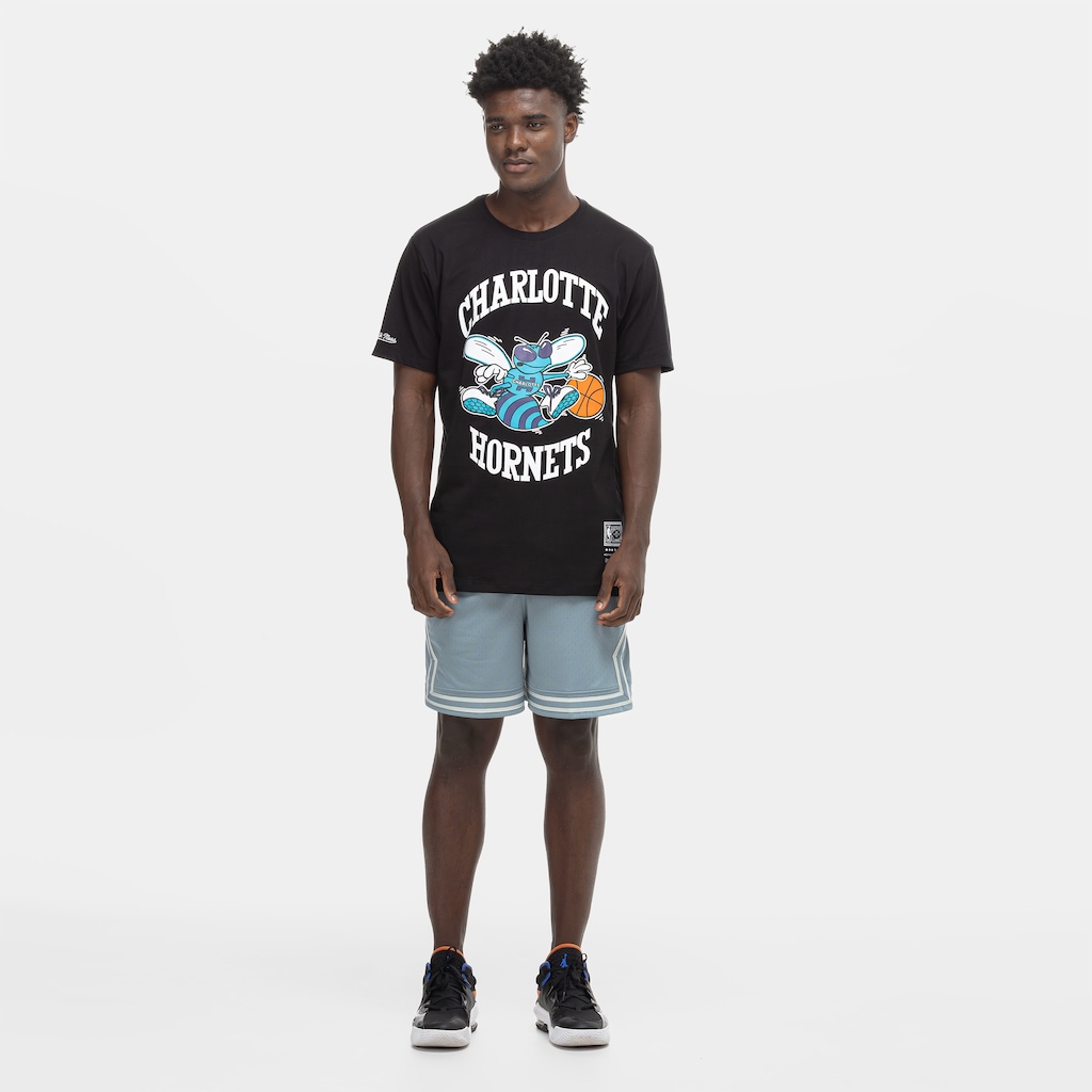 Imagem 3 do produto Camiseta Mitchell & Ness Charlotte Hornets NBA Basic Masculina