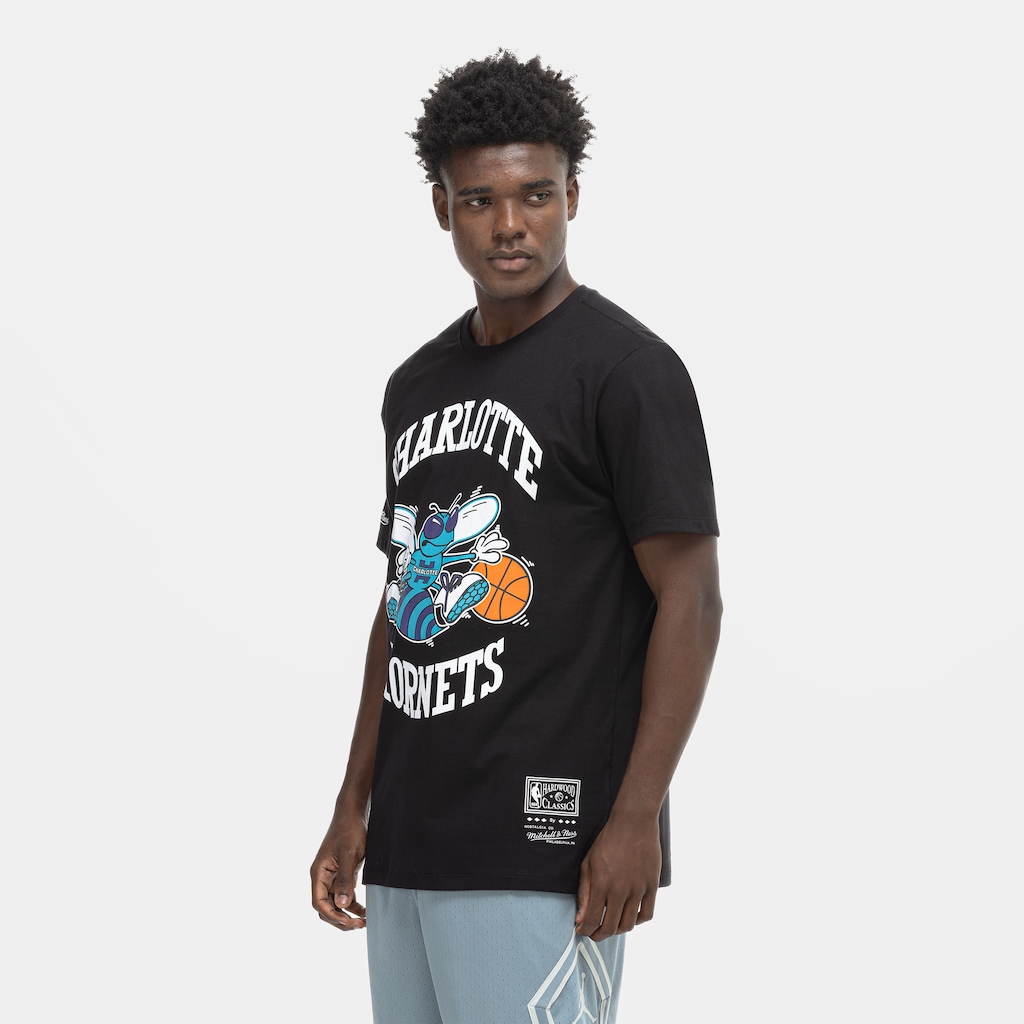 Imagem 4 do produto Camiseta Mitchell & Ness Charlotte Hornets NBA Basic Masculina