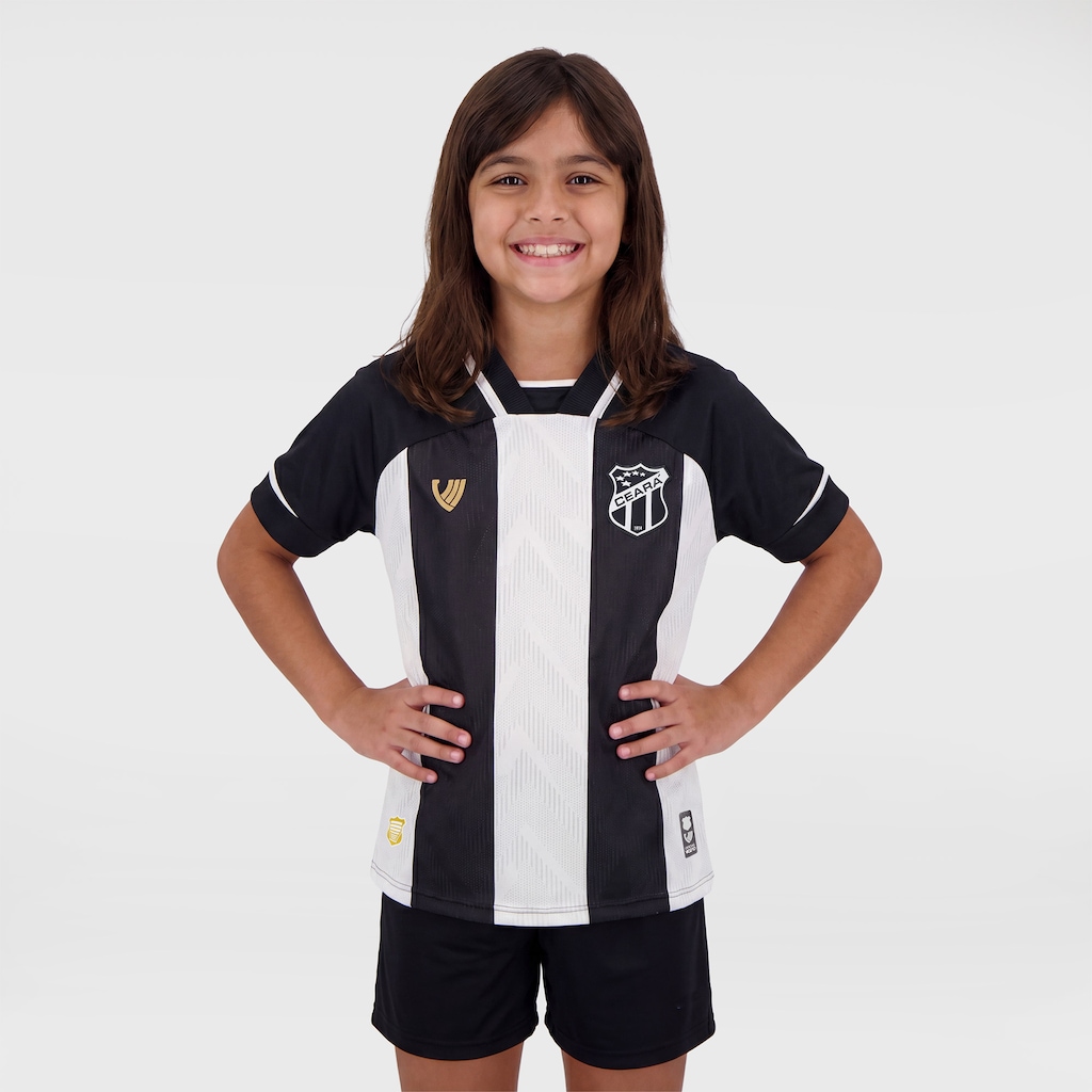 Imagem 4 do produto Camisa do Ceará I Vozão Torcedor Infantil