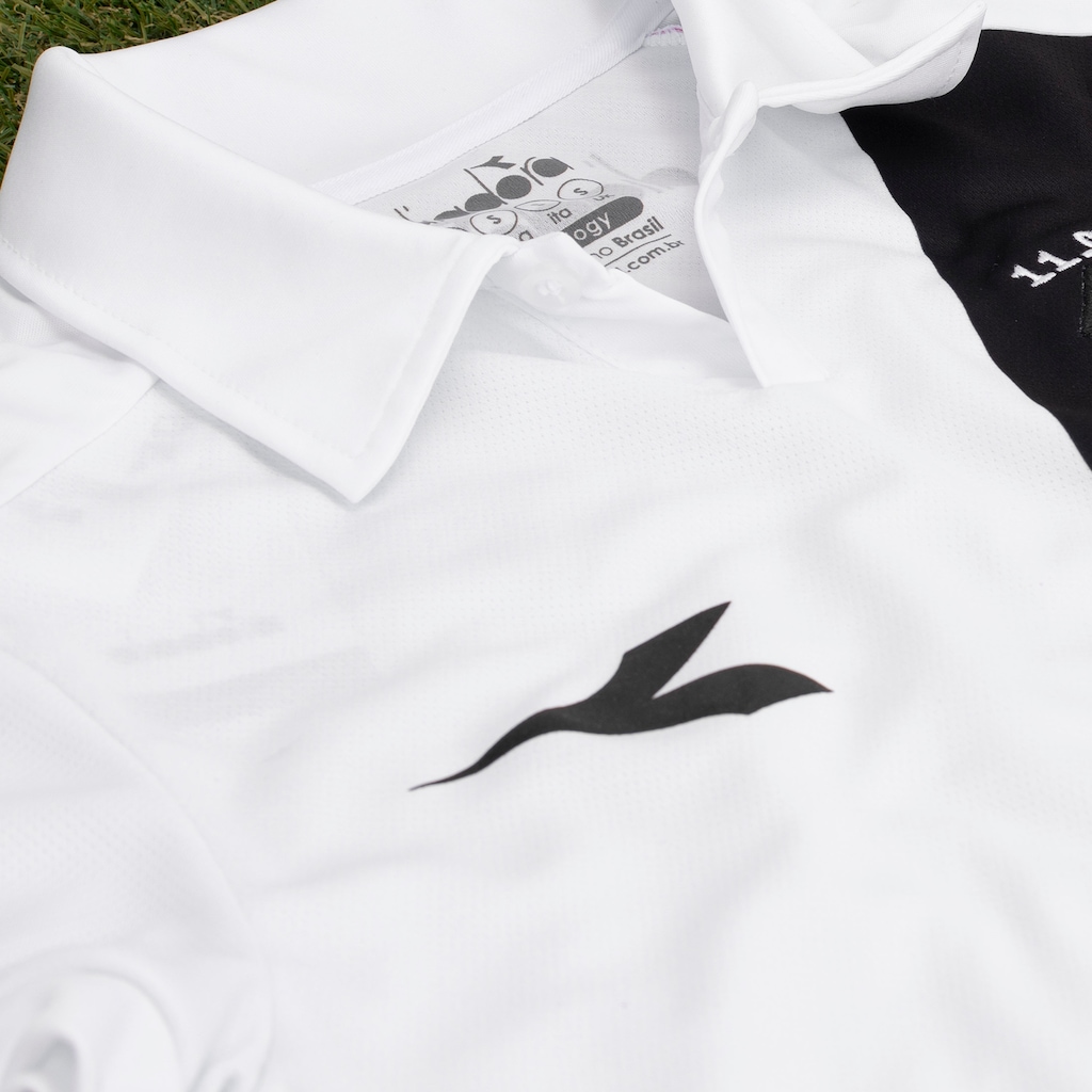 Imagem 2 do produto Camisa da Ponte Preta I 2025/26 Torcedor Diadora Feminina