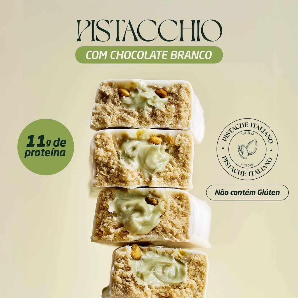 Imagem 2 do produto Barra Nutrata Bacio di Latte Pistache 40g
