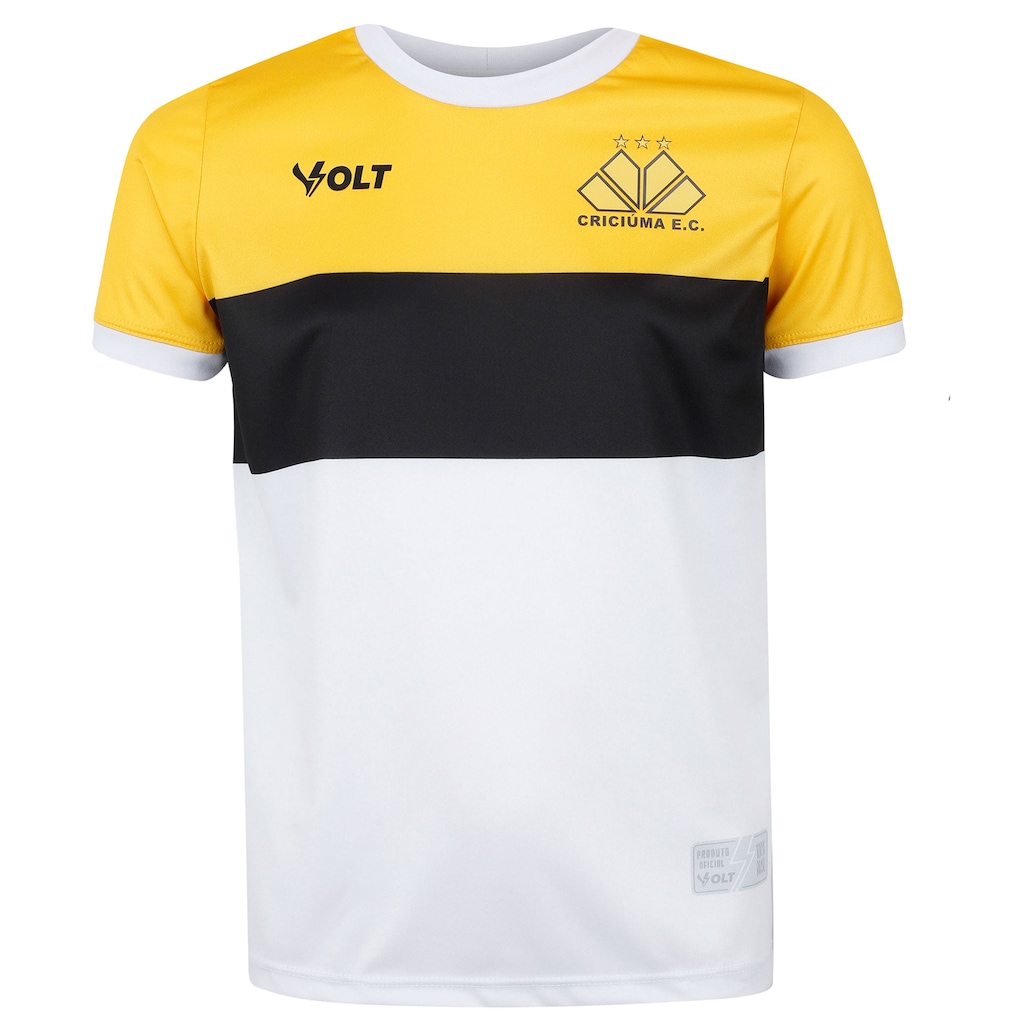 Imagem 3 do produto Kit de Uniforme do Criciúma I 25/26 Infantil Volt Camiseta + Calção