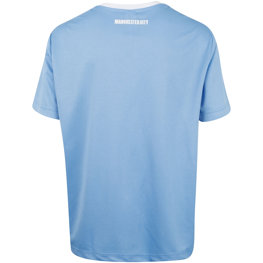 Imagem 4 do produto Kit de Uniforme do Manchester City Braziline Infantil Camiseta + Calção