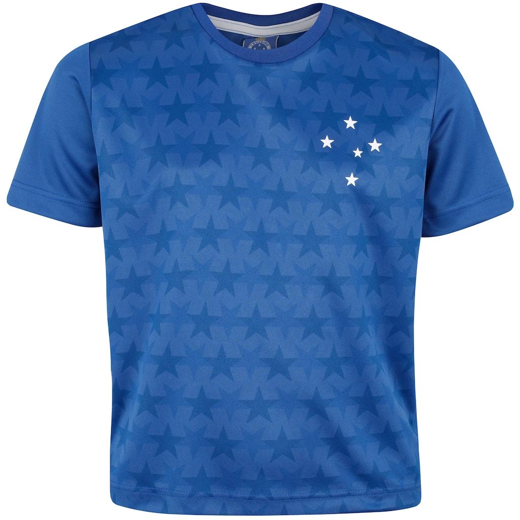 Imagem 3 do produto Kit de Uniforme do Cruzeiro Braziline Infantil Camiseta + Calção