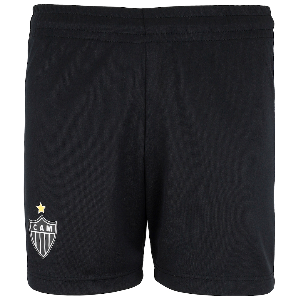 Imagem 5 do produto Kit de Uniforme do Atlético-MG Braziline Infantil Camiseta + Calção