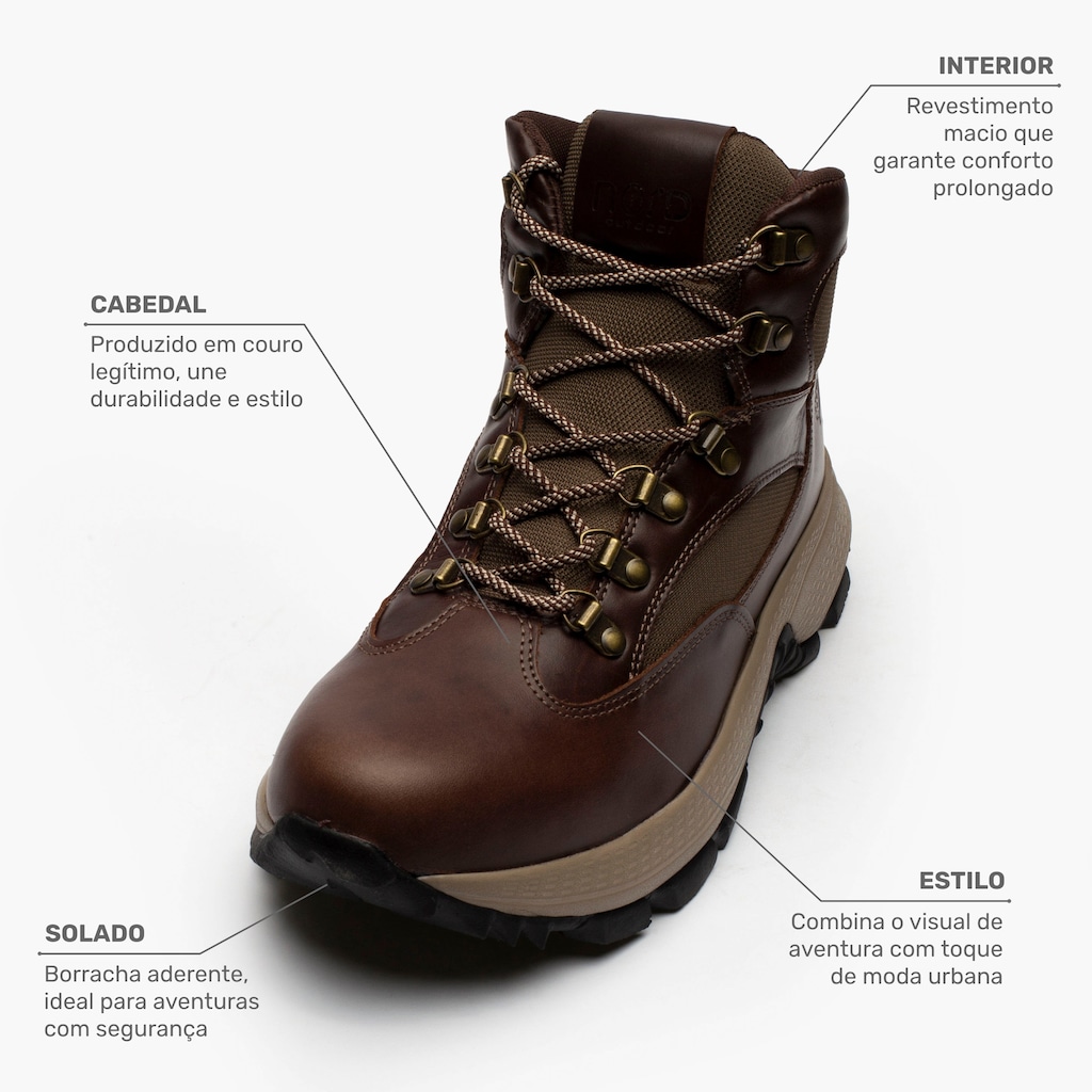 Imagem 3 do produto Bota de Couro Masculina Nord Outside