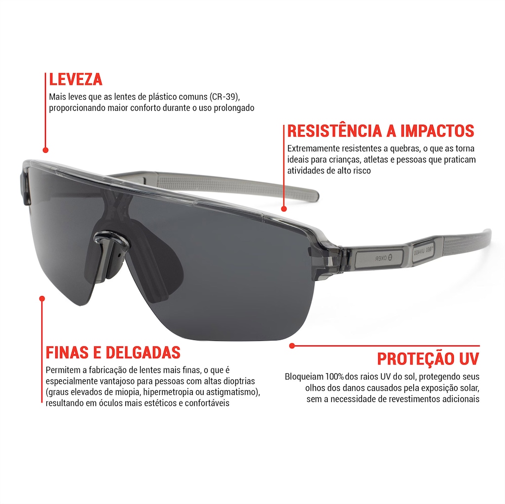 Imagem 2 do produto Óculos Zenica Oxer Pol LFU