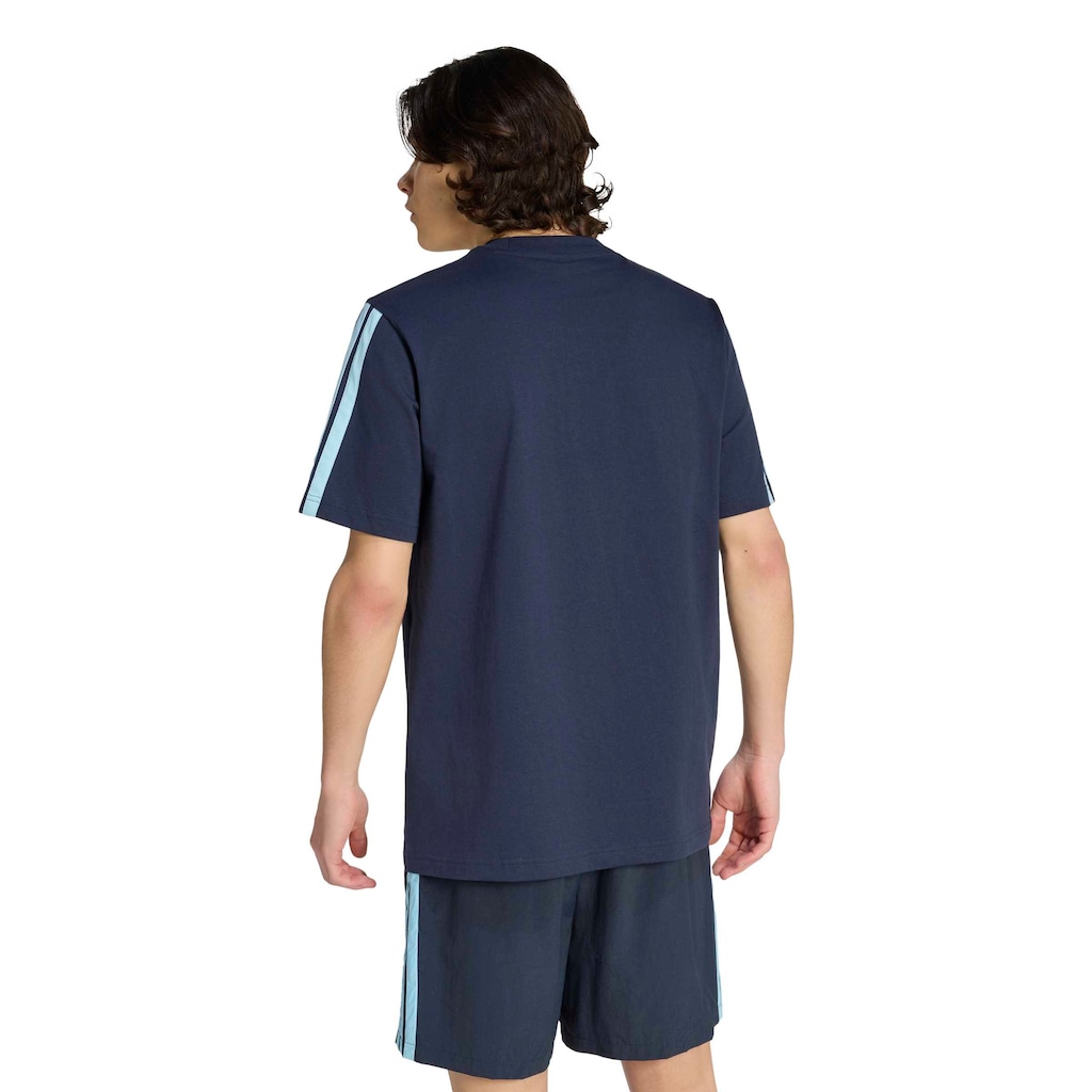Imagem 3 do produto Camiseta Adidas Essentials Tres Listras Malha Simples Masculina