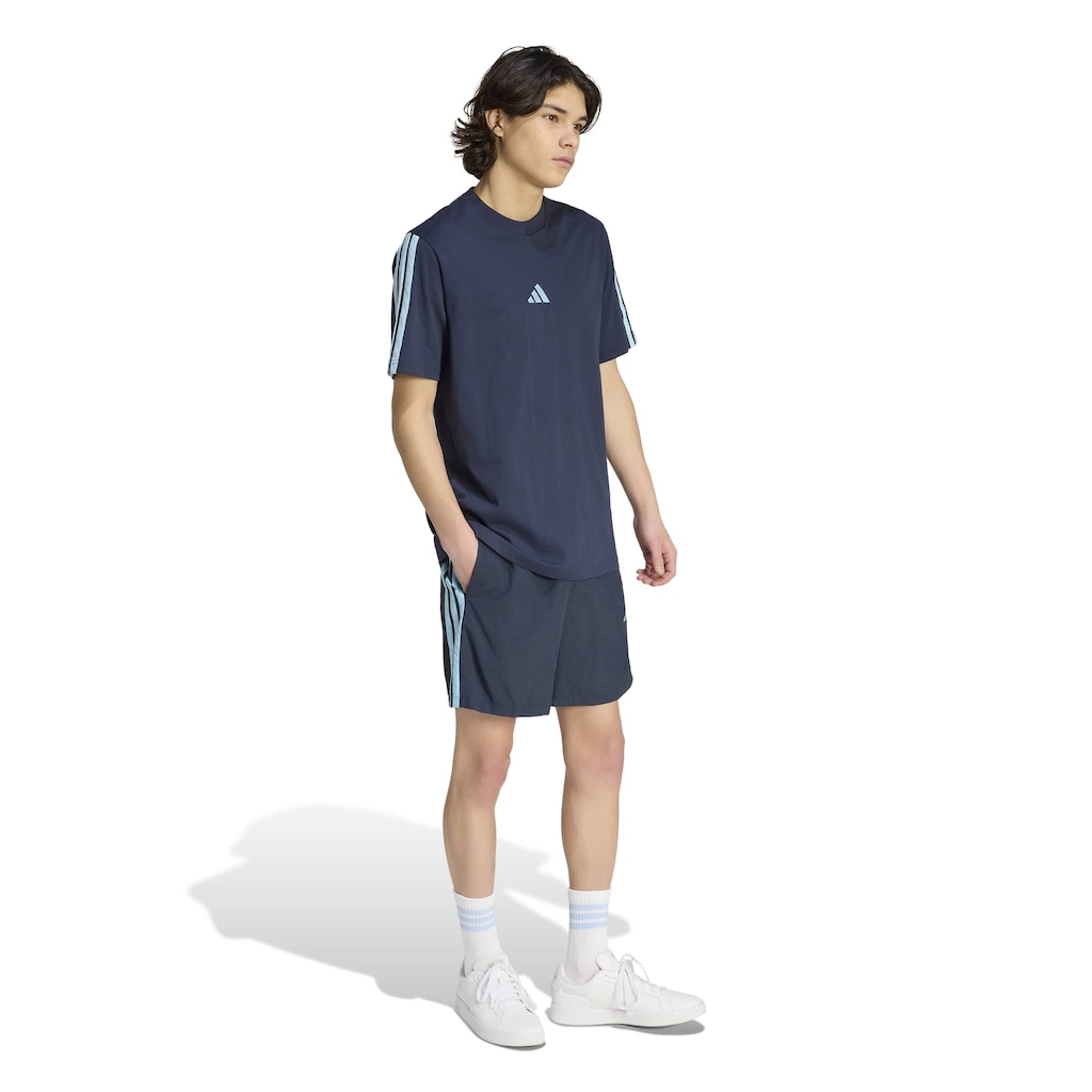 Imagem 4 do produto Camiseta Adidas Essentials Tres Listras Malha Simples Masculina