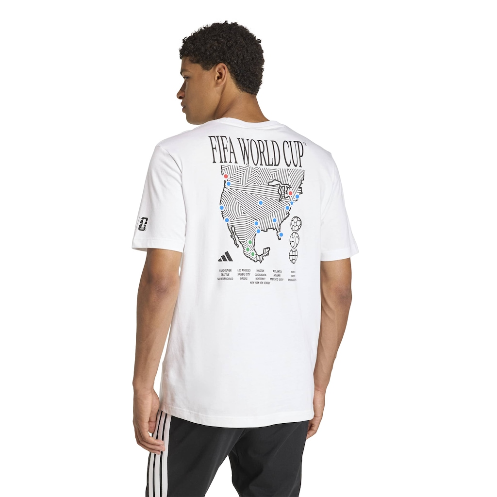 Imagem 2 do produto Camiseta Copa Mapa FIFA adidas Masculina