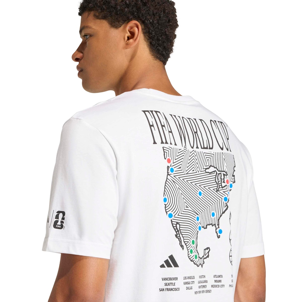 Imagem 4 do produto Camiseta Copa Mapa FIFA adidas Masculina