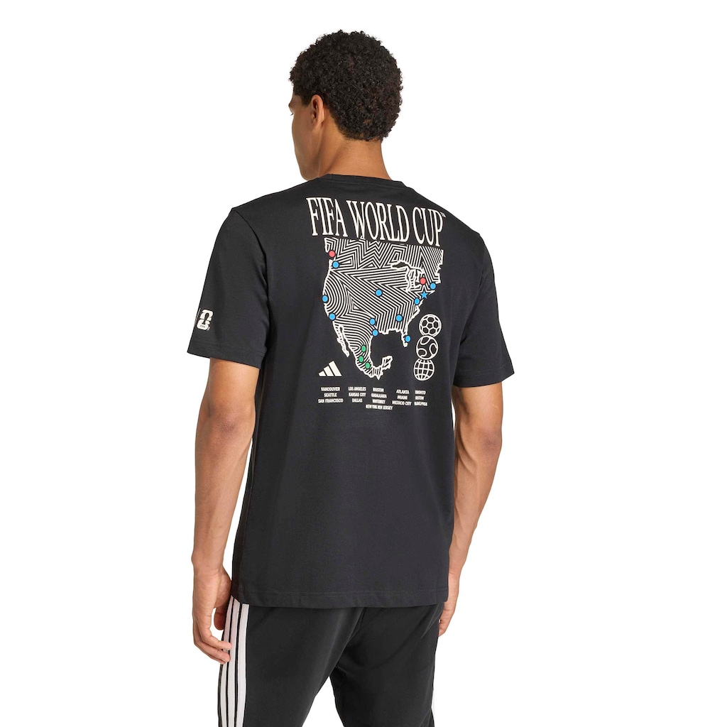 Imagem 2 do produto Camiseta Copa Mapa FIFA adidas Masculina