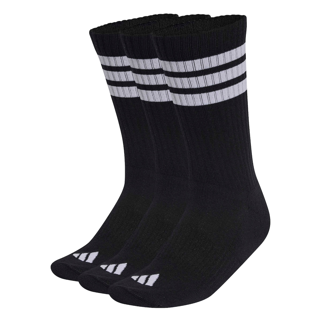 Imagem 1 do produto Kit Meias adidas Sportswear Três Listras Essentials Crew com 3 Pares