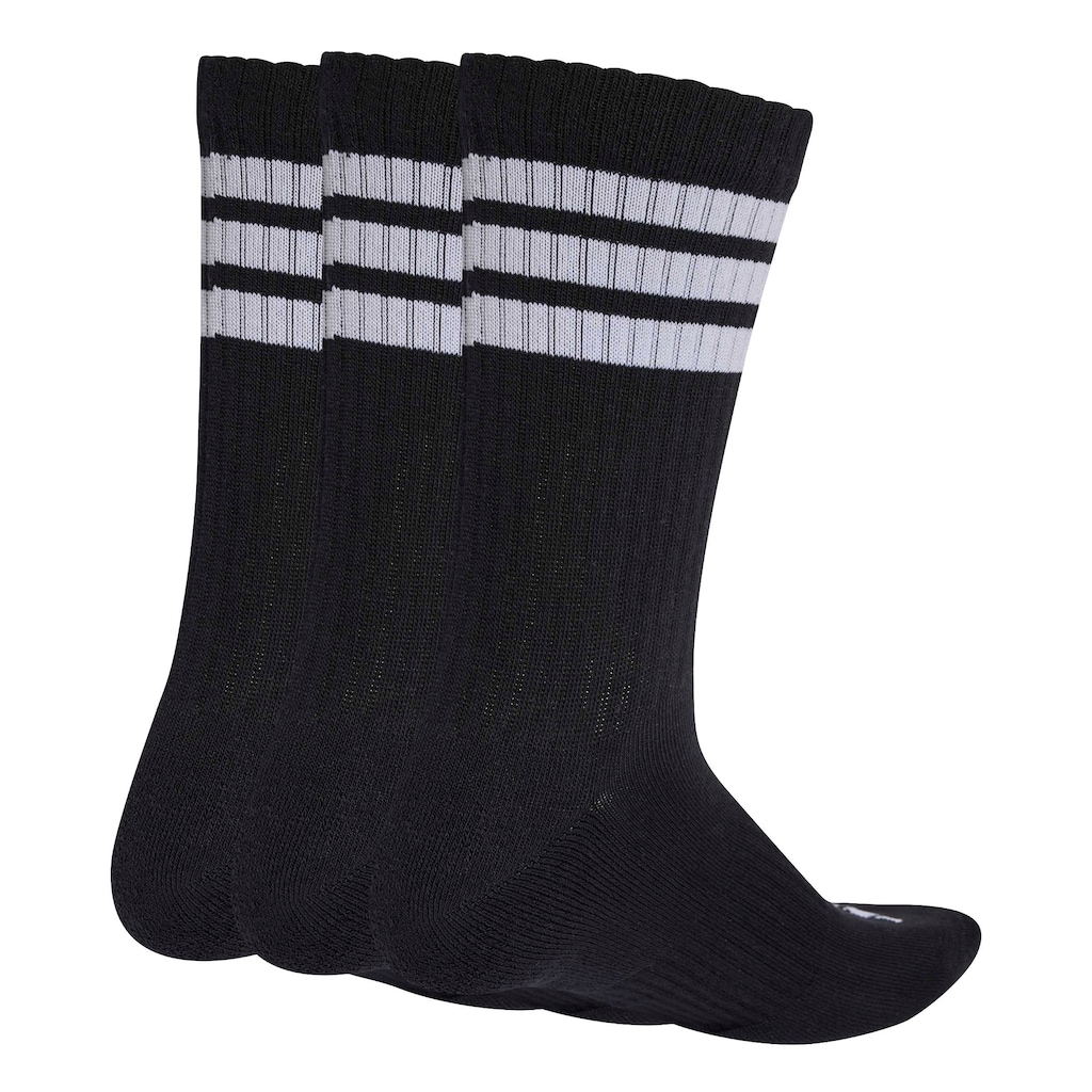 Imagem 2 do produto Kit Meias adidas Sportswear Três Listras Essentials Crew com 3 Pares