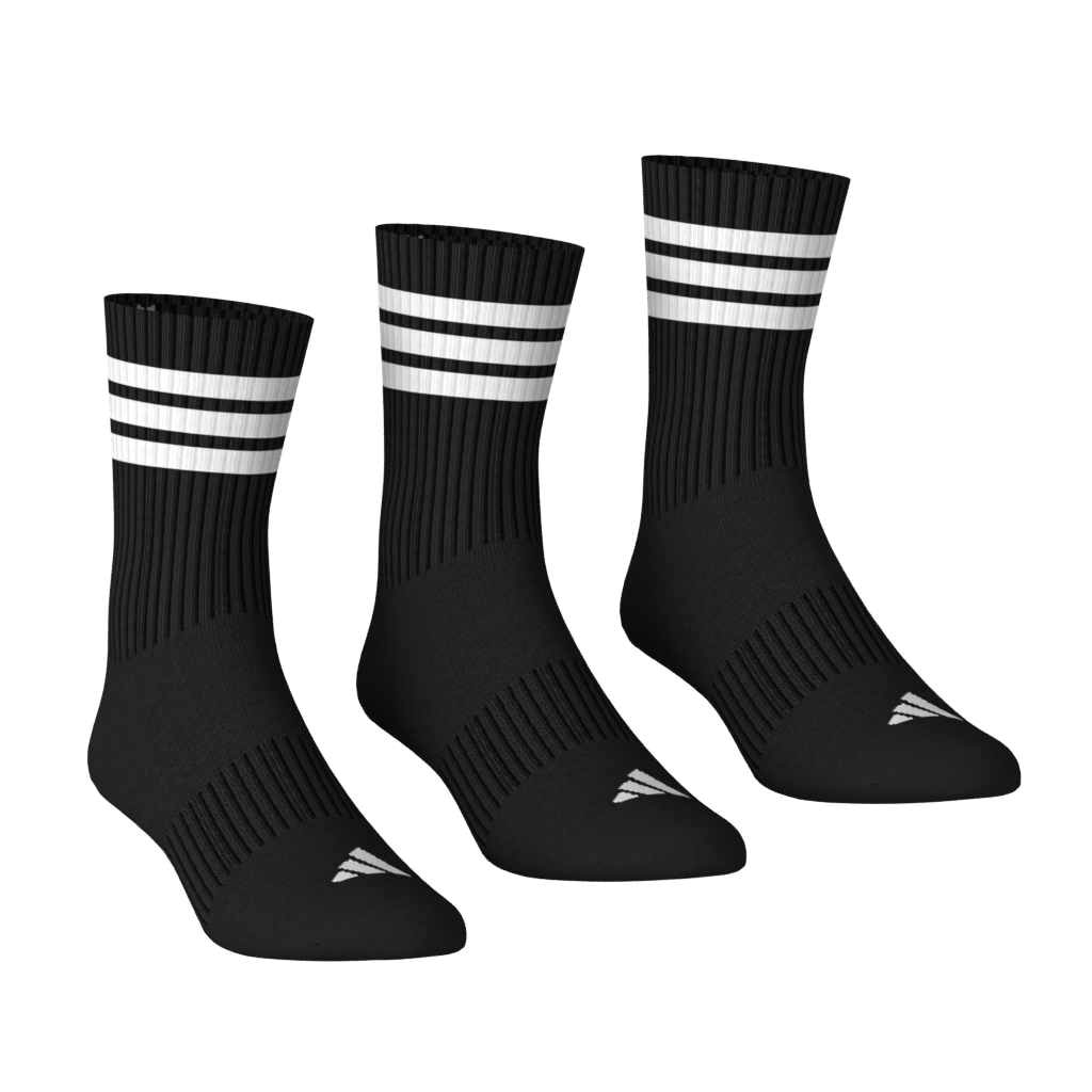 Imagem 5 do produto Kit Meias adidas Sportswear Três Listras Essentials Crew com 3 Pares