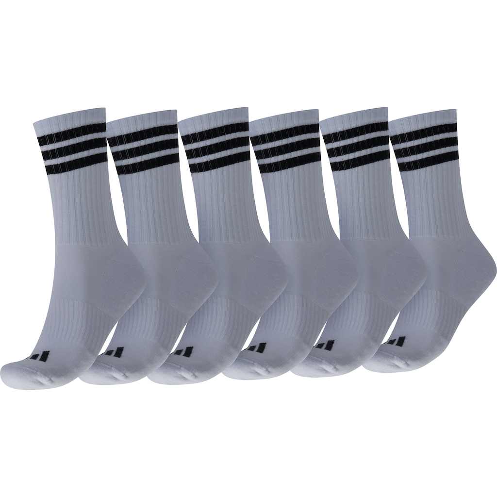 Imagem 2 do produto Kit de Meia adidas Sportswear Três Listras Essentials Crew com 3 Pares