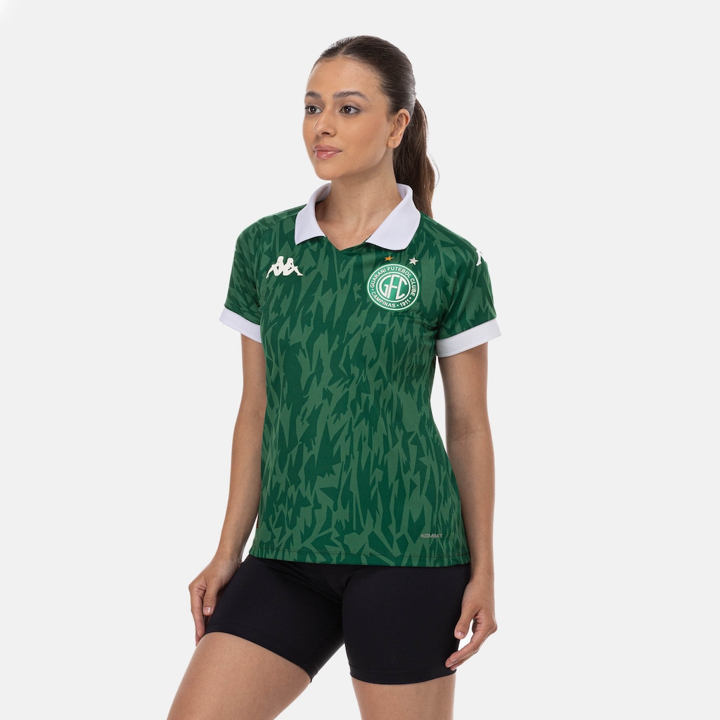 Imagem 4 do produto Camisa do Guarani I 25/26 Torcedor Kappa Feminina