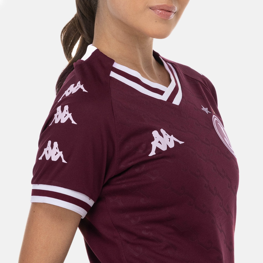 Imagem 4 do produto Camisa do Juventus da Mooca I 25/26 Torcedor Kappa Feminina
