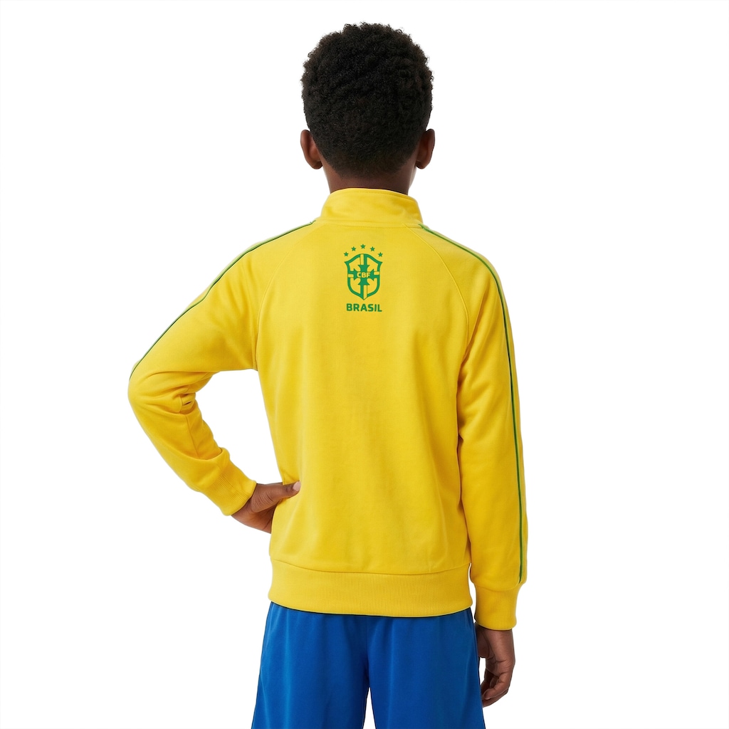 Imagem 2 do produto Jaqueta Seleção do Brasil Polytricot CBF 26/27 Infantil