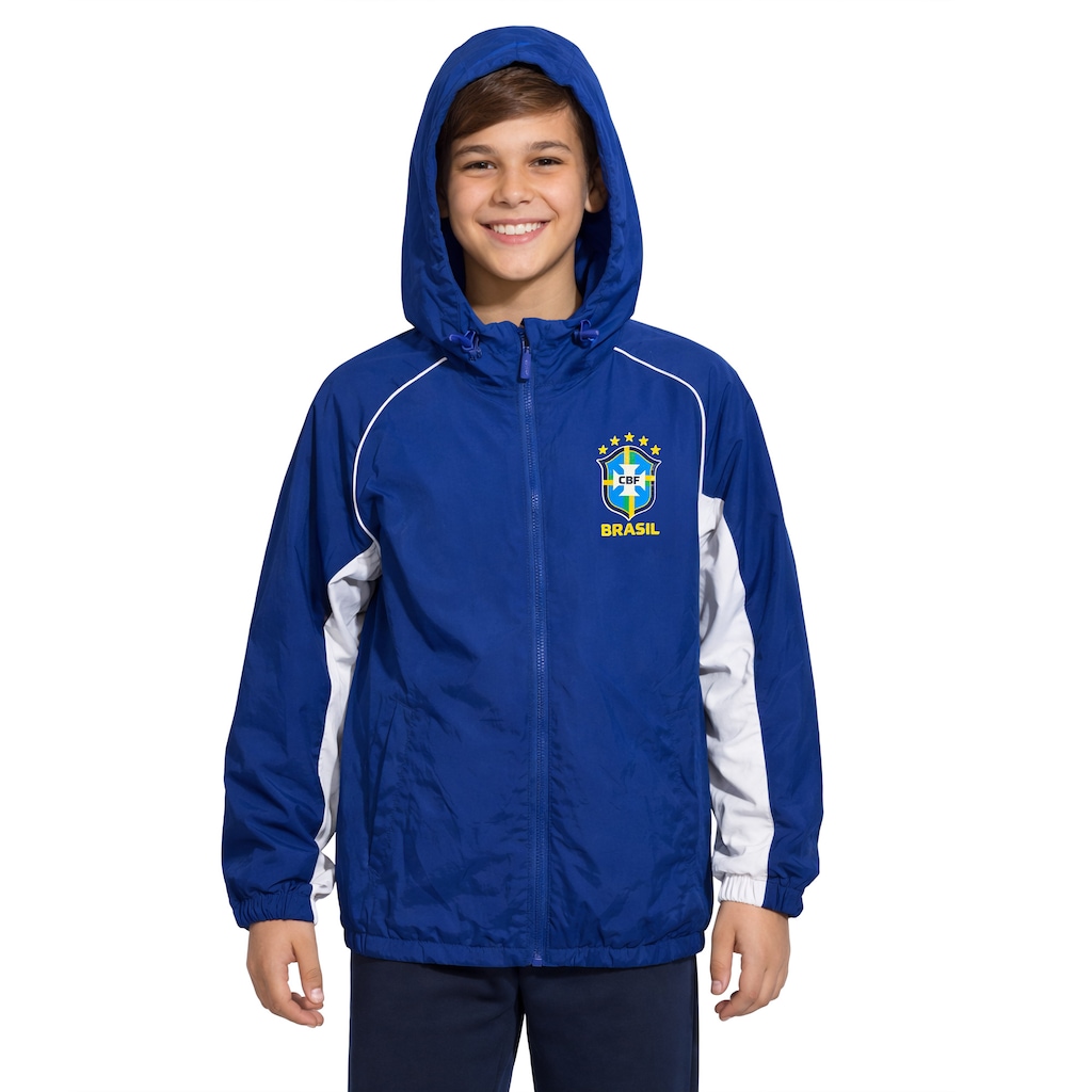 Imagem 3 do produto Jaqueta Corta Vento da Seleção do Brasil CBF 26/27 Infantil