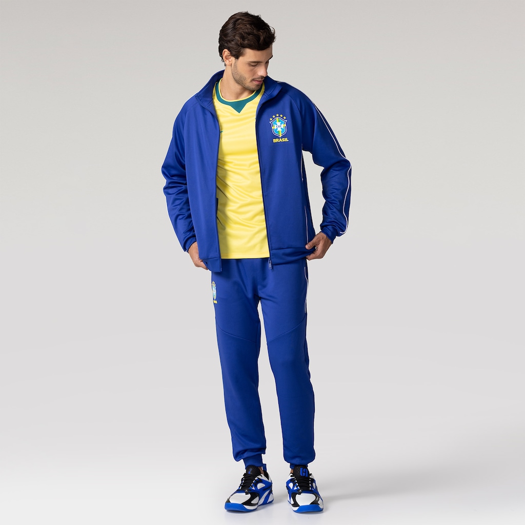 Imagem 3 do produto Jaqueta Seleção do Brasil Polytricot CBF 26/27 Masculina