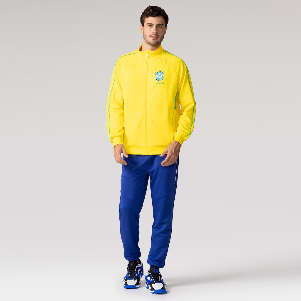 Imagem 3 do produto Jaqueta Seleção do Brasil Polytricot CBF 26/27 Masculina