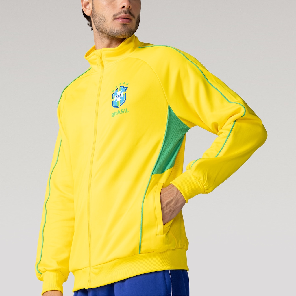Imagem 4 do produto Jaqueta Seleção do Brasil Polytricot CBF 26/27 Masculina