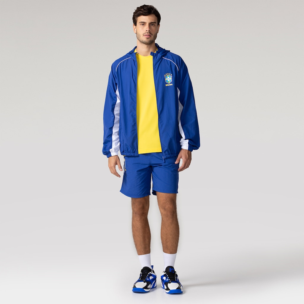 Imagem 3 do produto Jaqueta Corta Vento da Seleção do Brasil CBF 26/27 Masculina