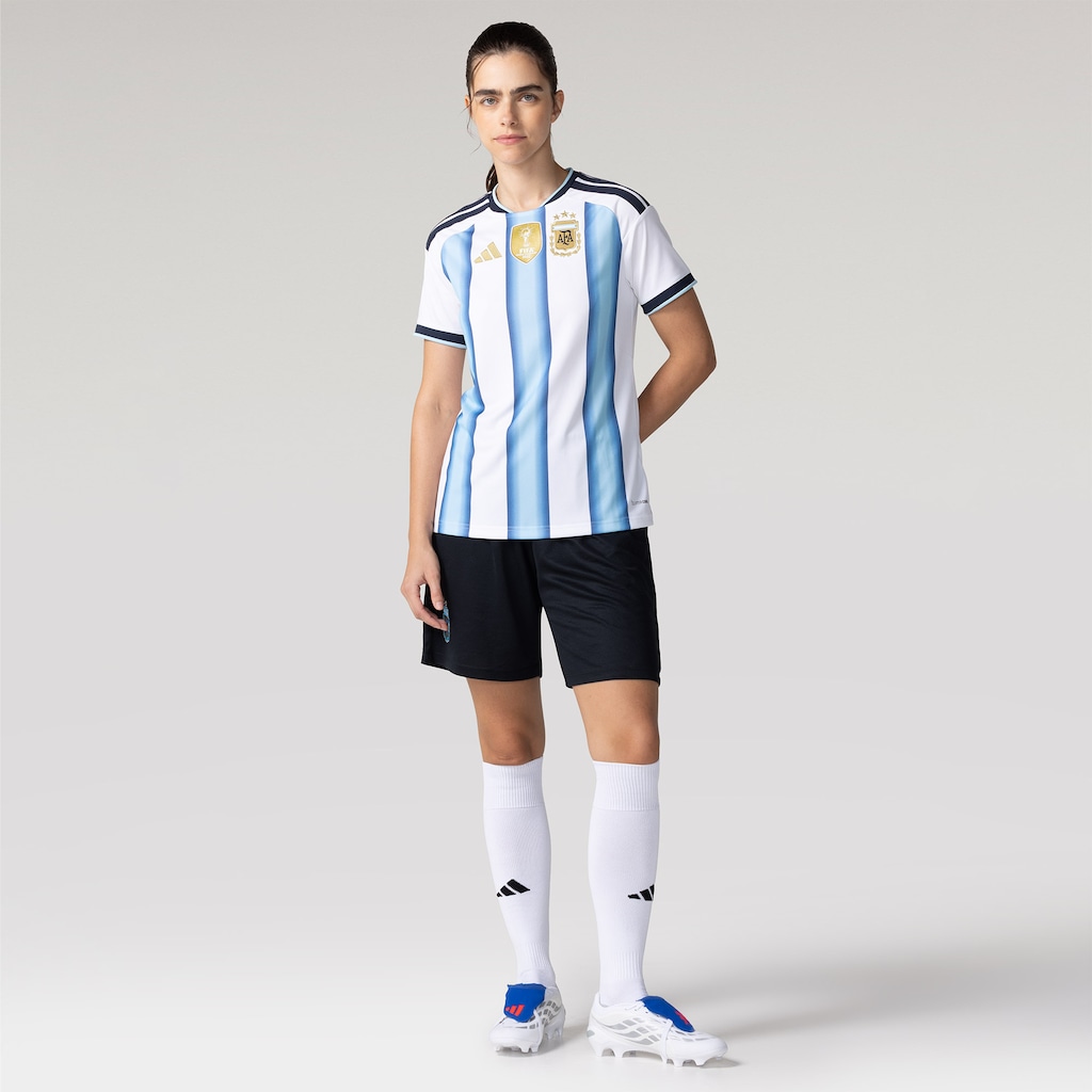 Imagem 3 do produto Camisa Seleção da Argentina I 26/27 Torcedora adidas Feminina