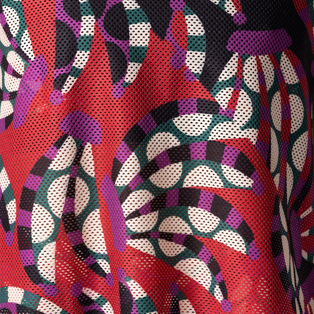 Imagem 4 do produto Camiseta Regata Farm Lic Cropped Tela Banana Poá Feminina