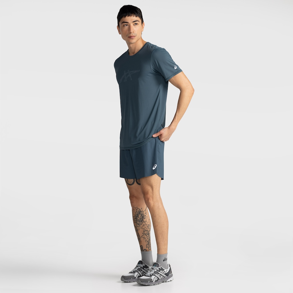 Imagem 3 do produto Bermuda Asics 5 Est Fog Masculina
