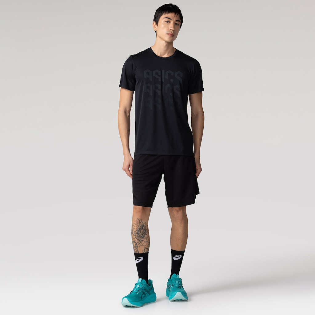 Imagem 4 do produto Bermuda ASICS Malha Recorte Lateral Masculina